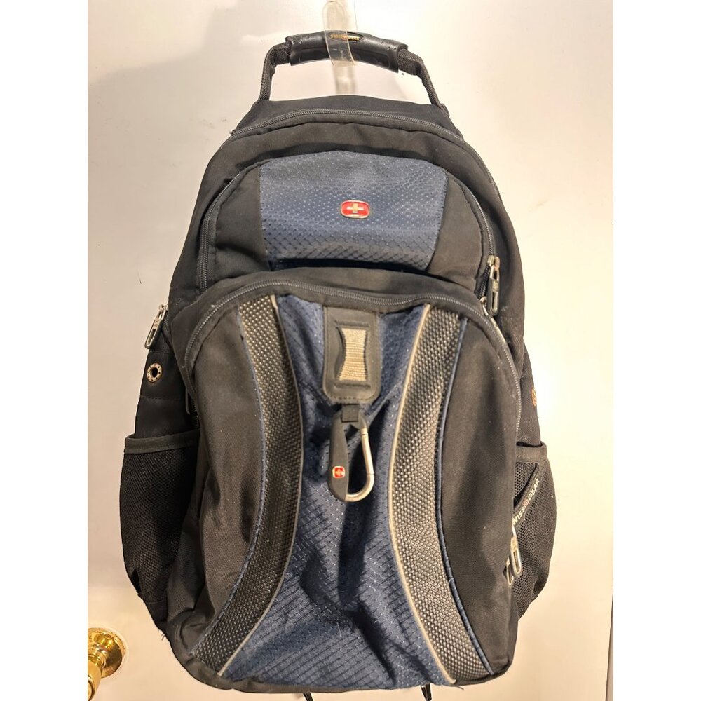 SWISSGEAR Backpack Bug Out Black Large Laptop Hiking Travel Passport Holder